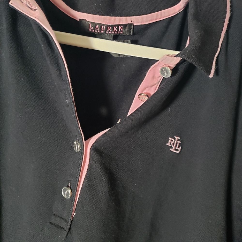 Lauren Ralph Lauren Pony Horseman Logo Cres Preppy Marina Countryclub Polo 3X